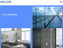 Tablet Screenshot of induvit.com